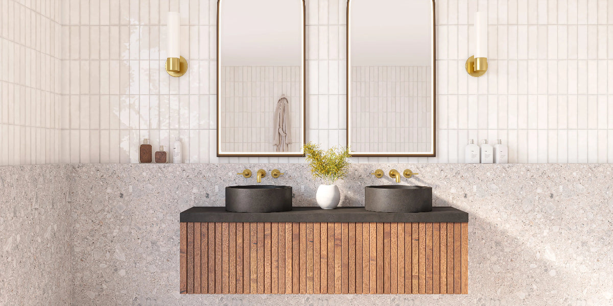 Concrete Bathroom Vanity Top 600mm