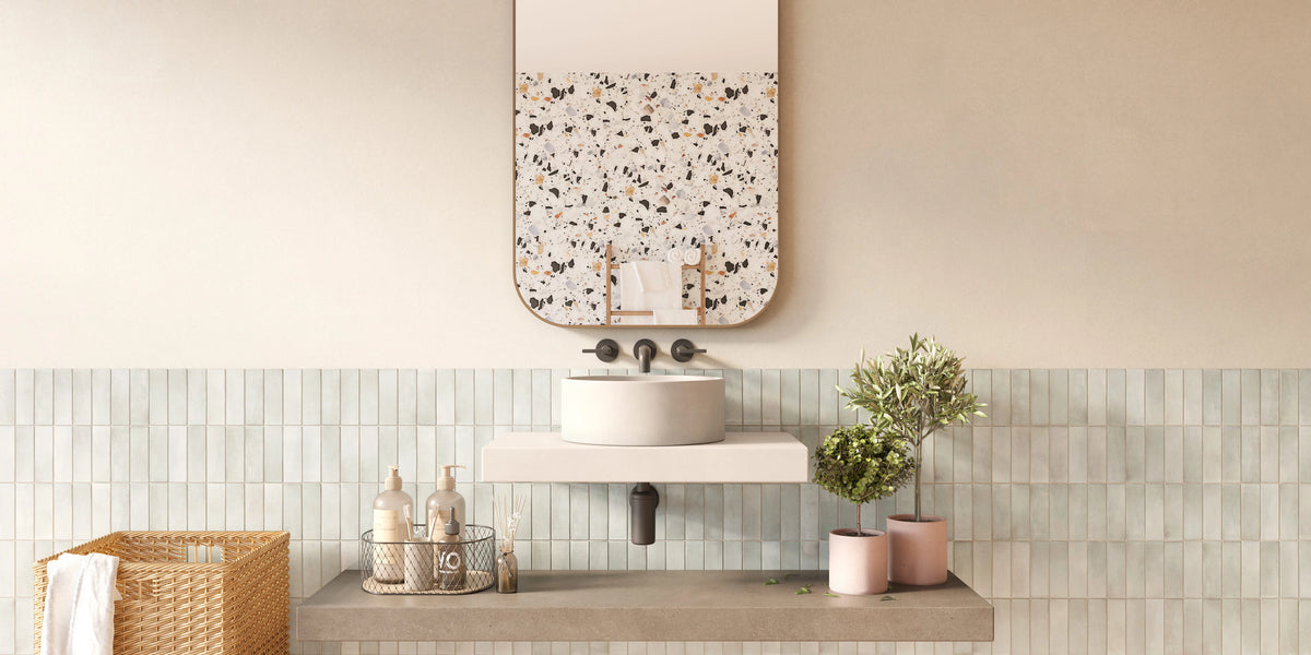 Concrete Bathroom Vanity Top 2000mm